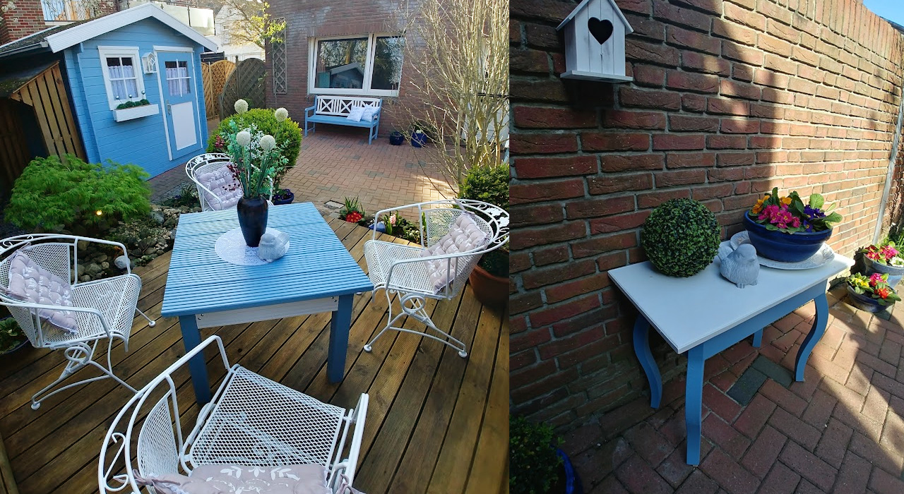 Sitzgruppe im Außenbereich